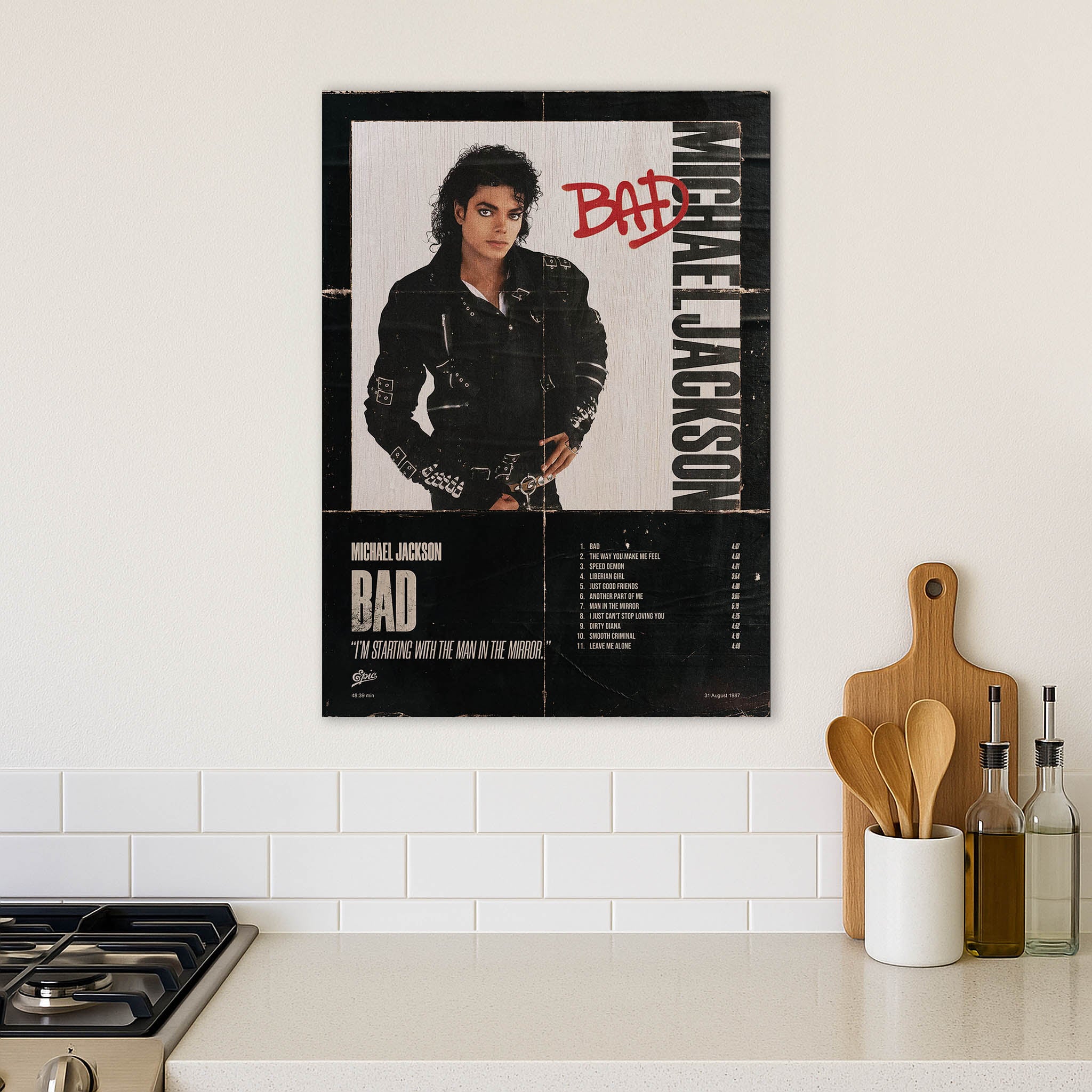 Michael Jackson · Wood Print