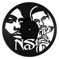 Nas record wall art made from vinyl lp