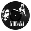 Nirvana record wall art made from vinyl lp