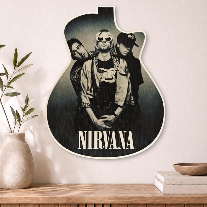 Nirvana · Guitar Wall Art