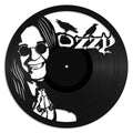 Ozzy Osbourne record wall art made from vinyl lp