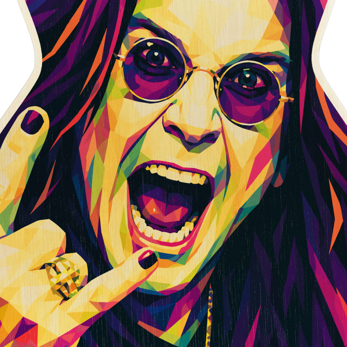 Ozzy Osbourne · Guitar Wall Art