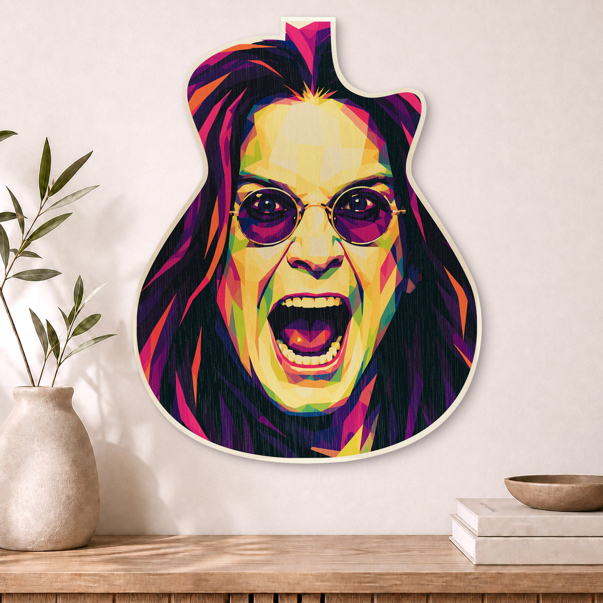 Ozzy Osbourne · Guitar Wall Art