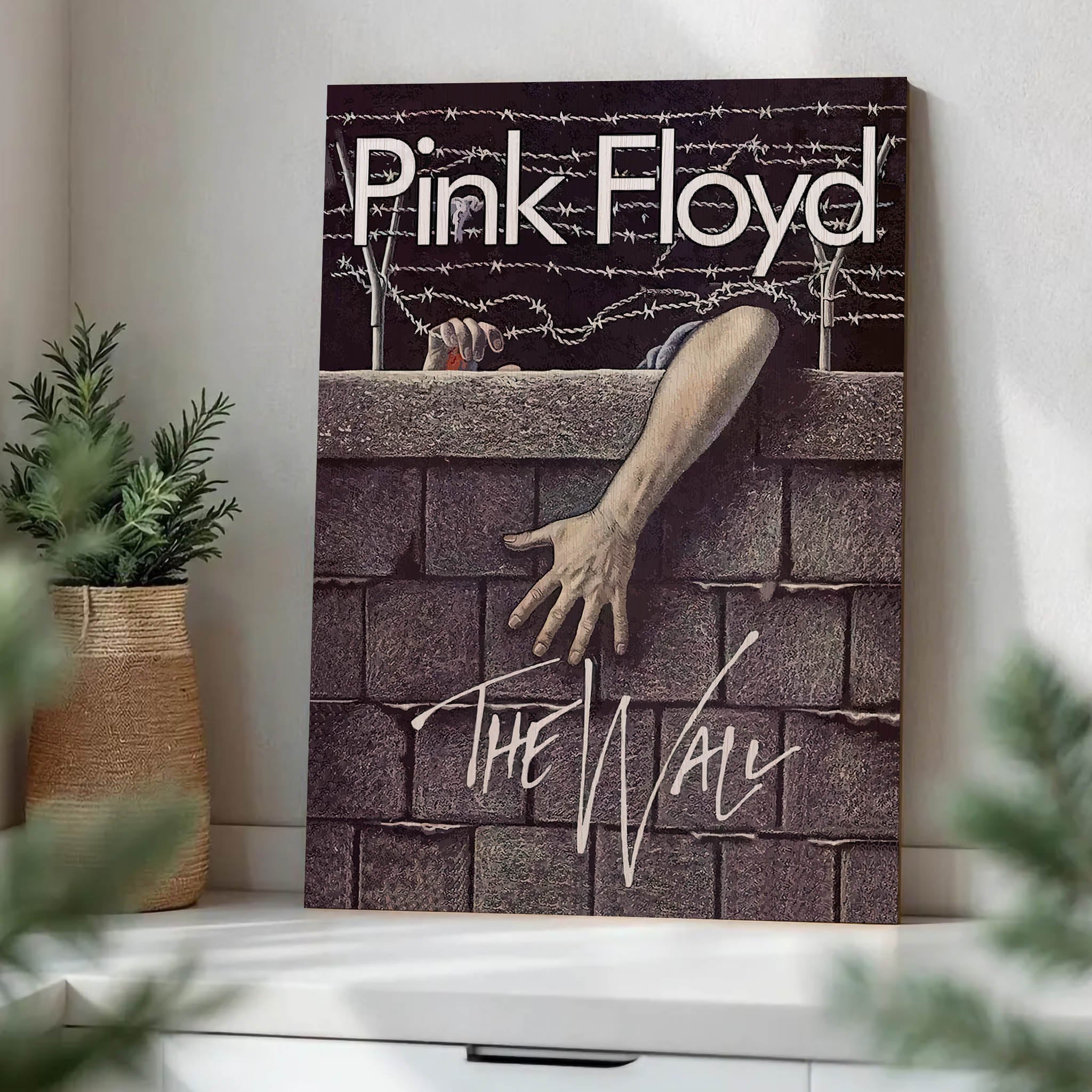 Pink Floyd the Wall · Wood Print