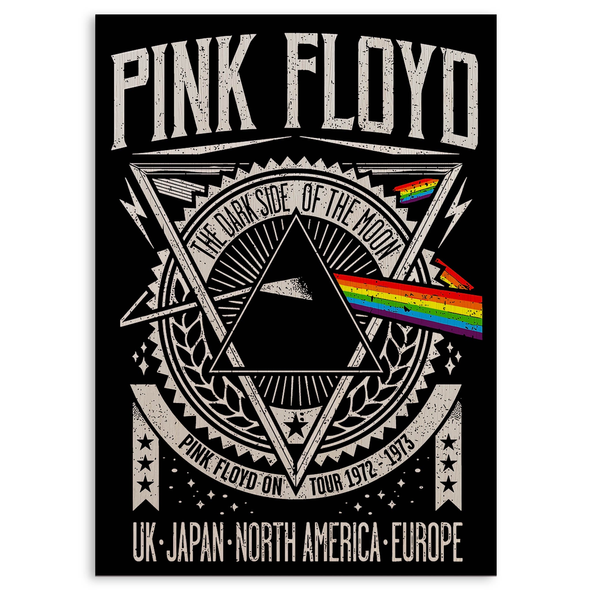 Pink Floyd · Wood Print