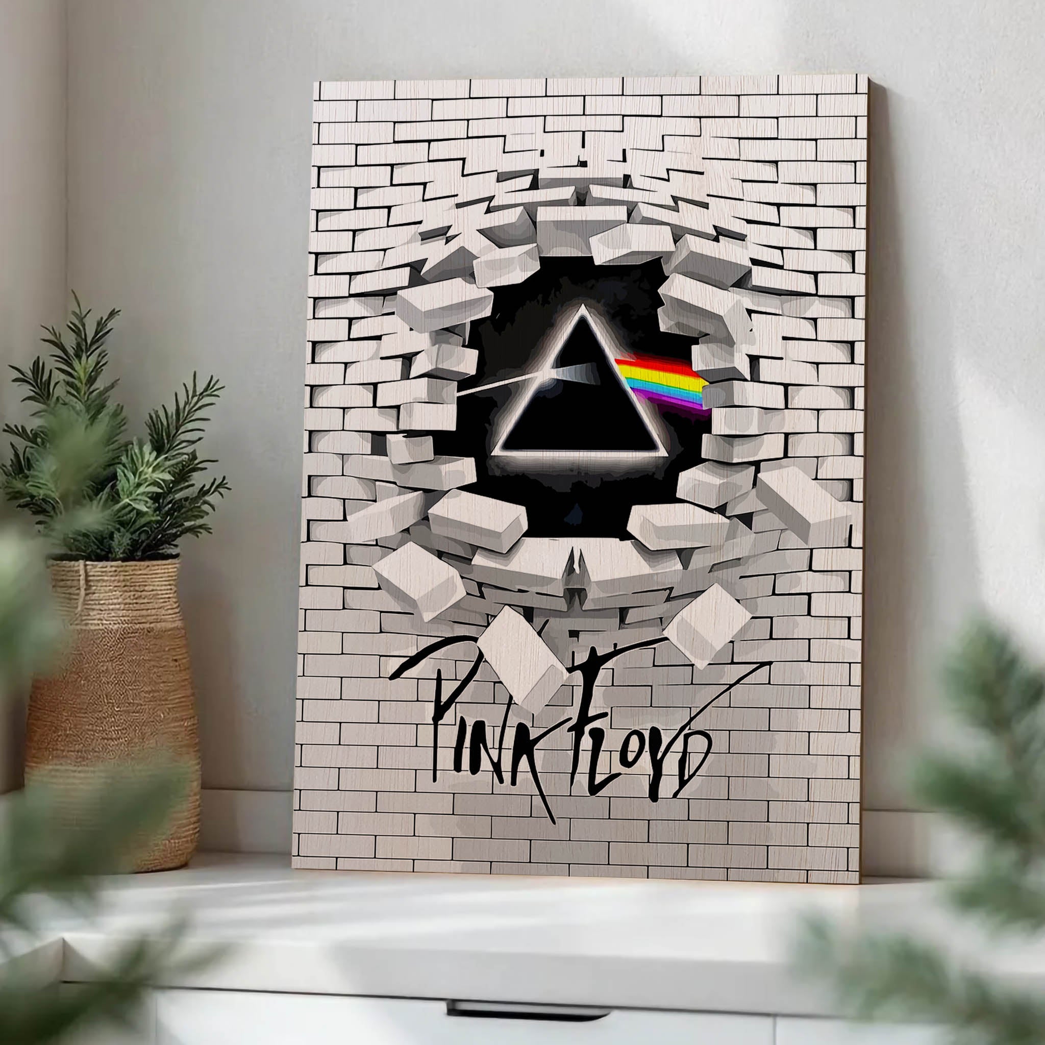 Pink Floyd · Wood Print