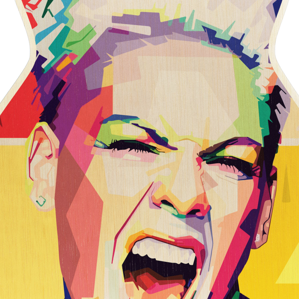 Pink · Guitar Wall Art