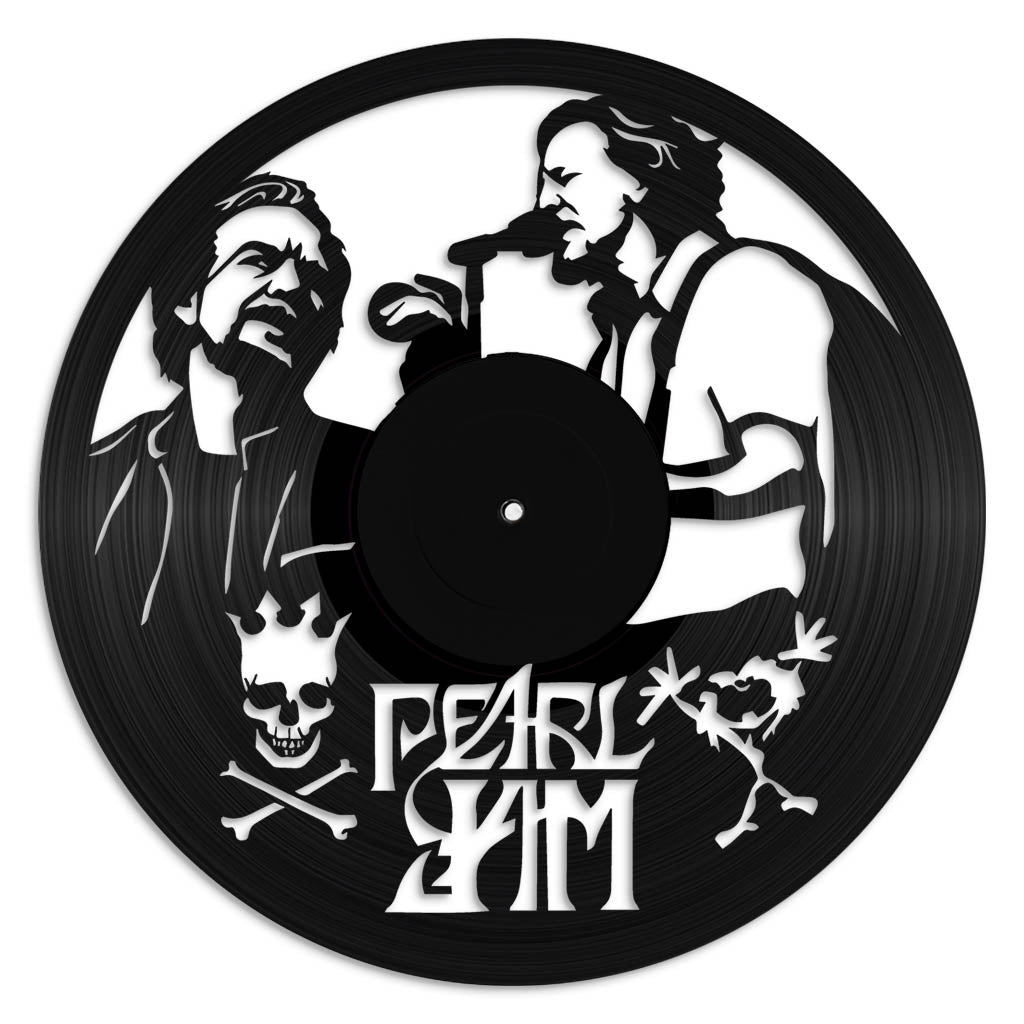 Pearl Jam music wall art vinyl record design
