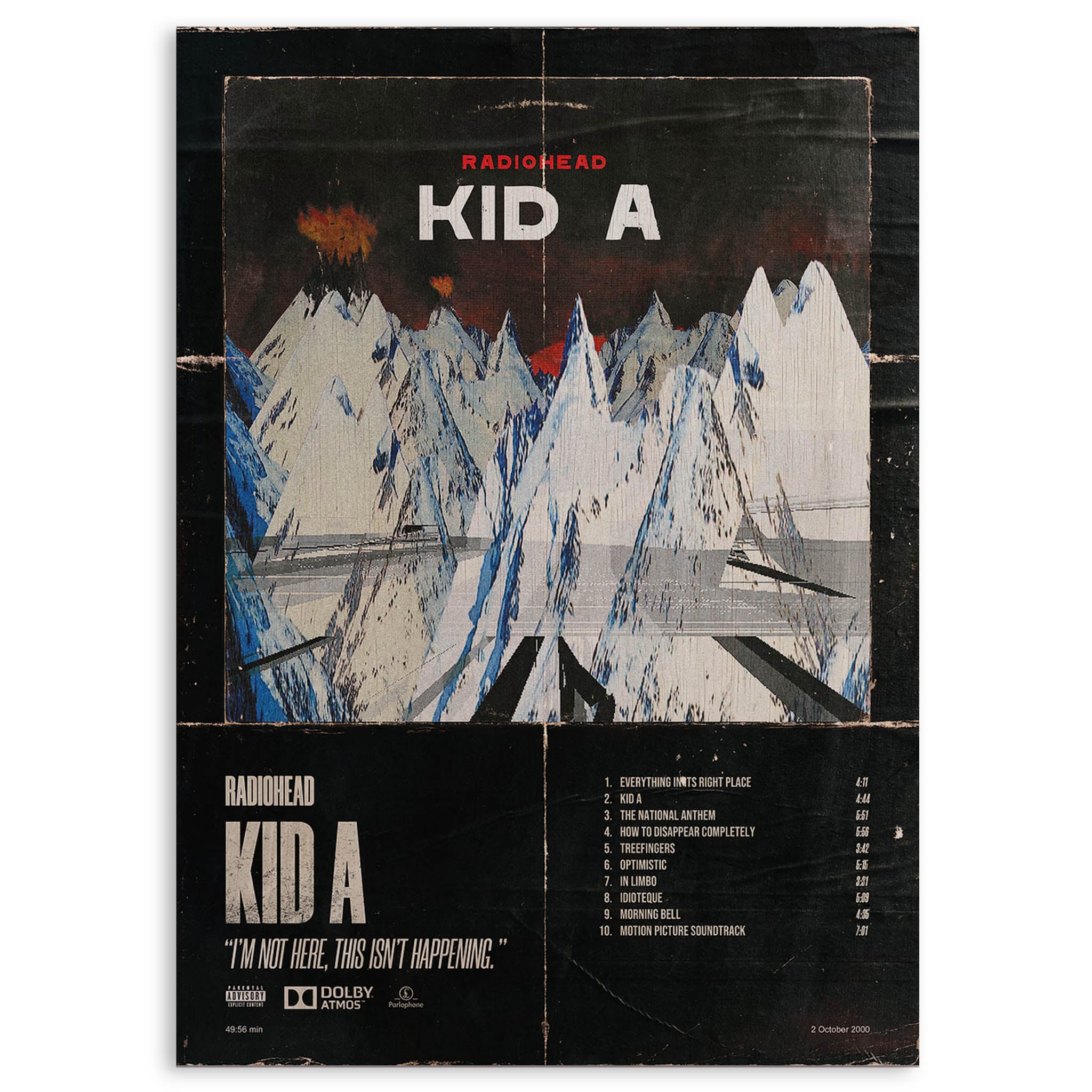 Radiohead · Wood Print