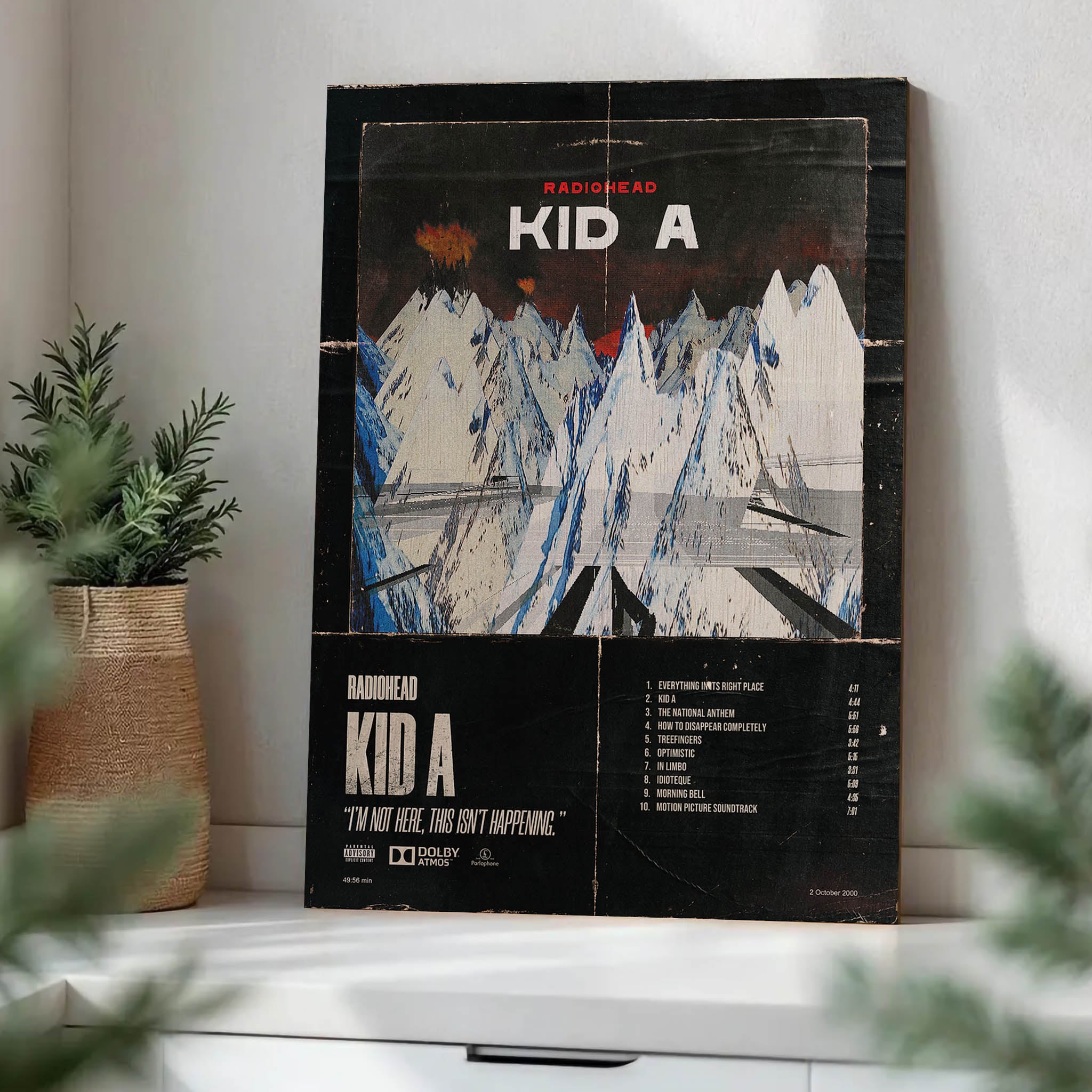 Radiohead · Wood Print