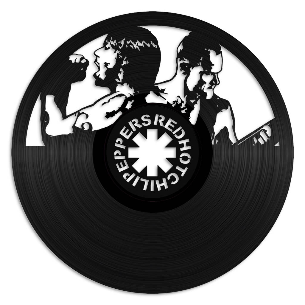 Red Hot Chili Peppers music wall art vinyl record design