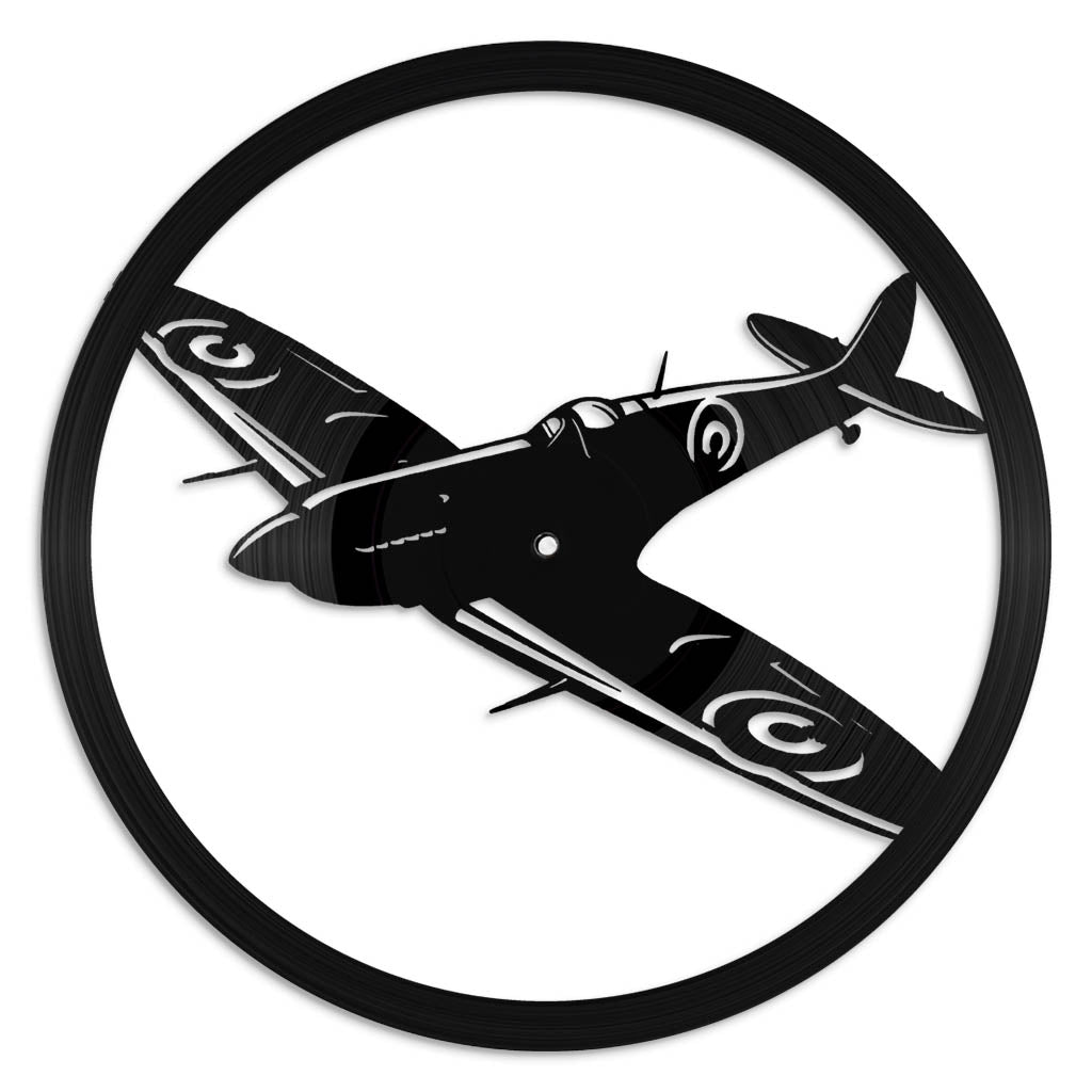 Spitfire - revamped-records - vinyl-record-art - nz-made