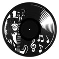 Slash music wall art vinyl record design