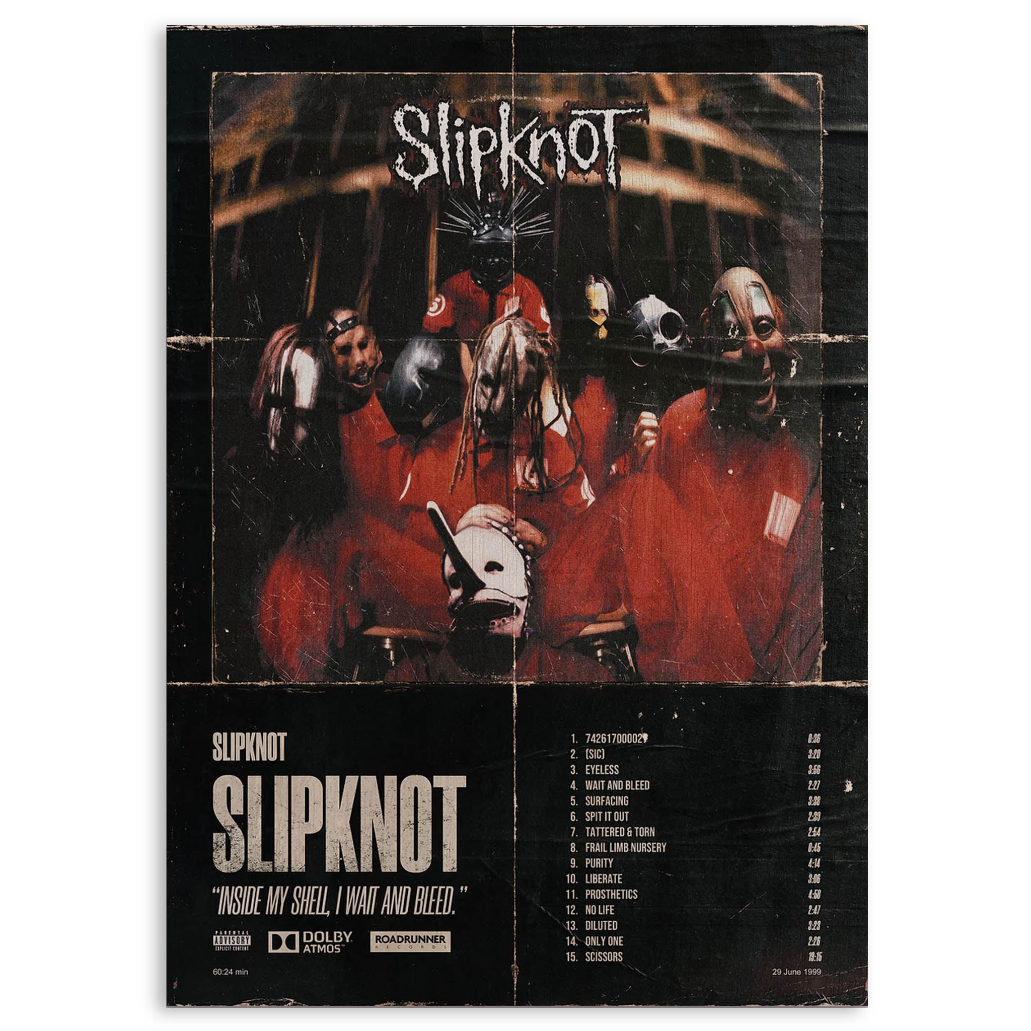 Slipknot · Wood Print