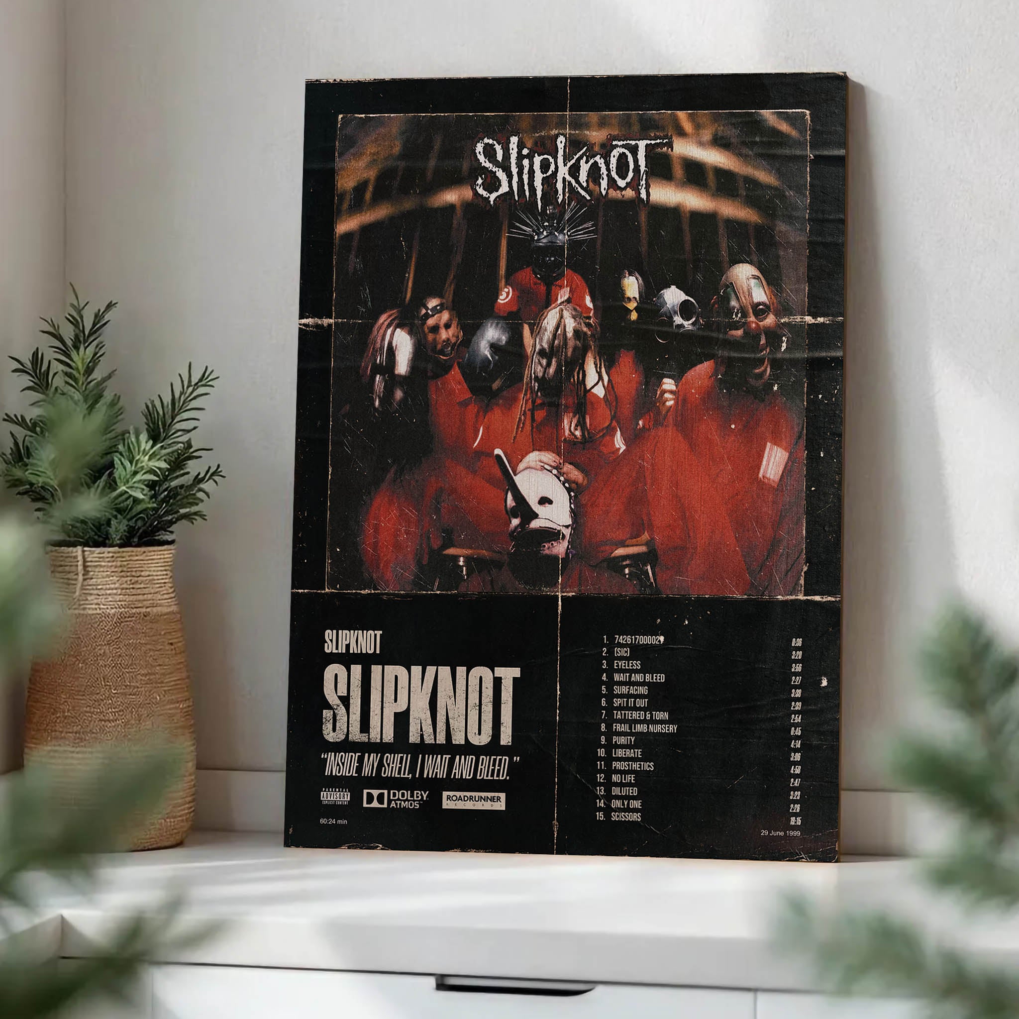 Slipknot · Wood Print