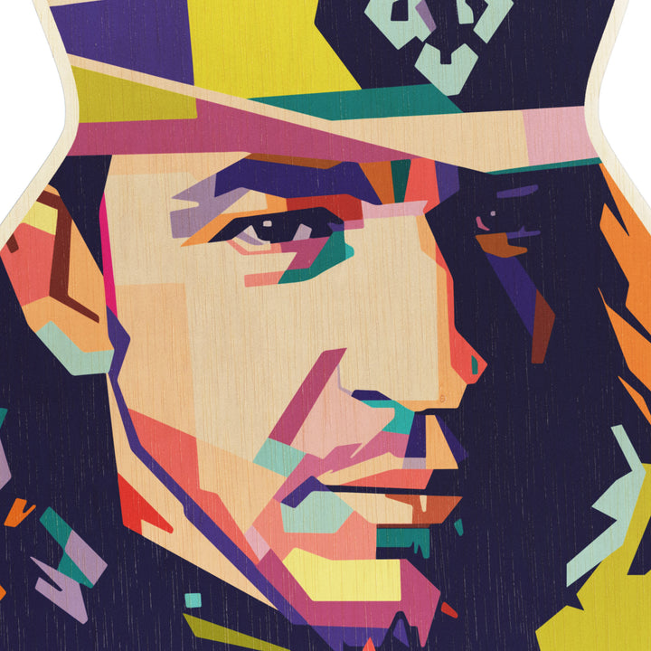 Stevie Ray Vaughan · Guitar Wall Art