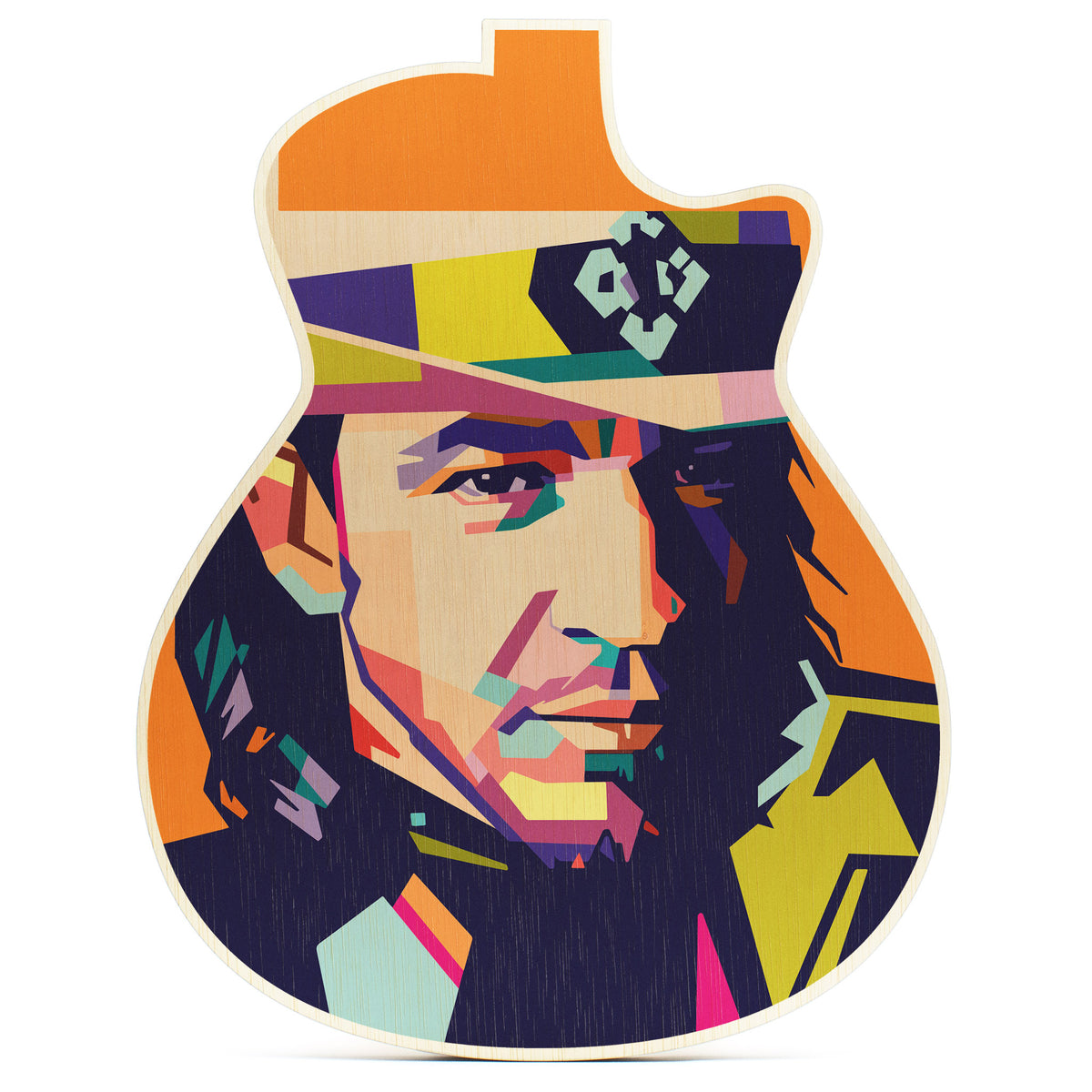 Stevie Ray Vaughan · Guitar Wall Art
