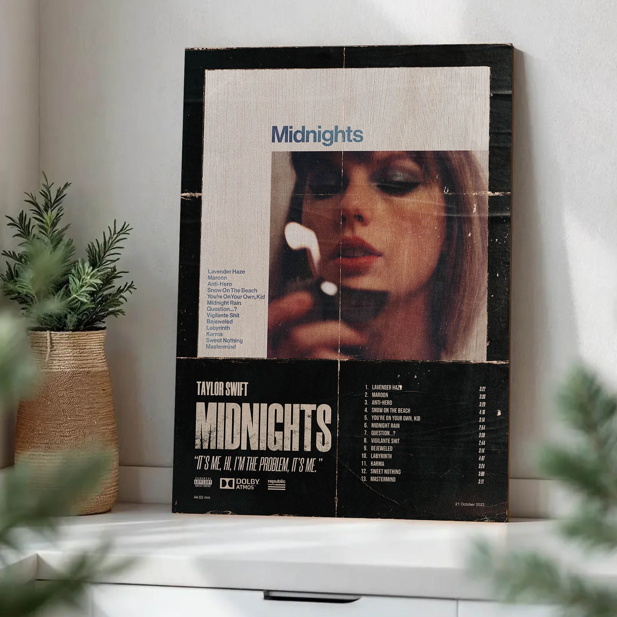 Taylor Swift · Wood Print