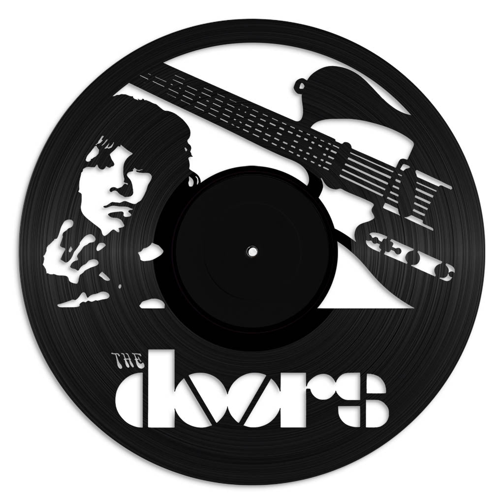 The Doors vinyl record art wall hanging