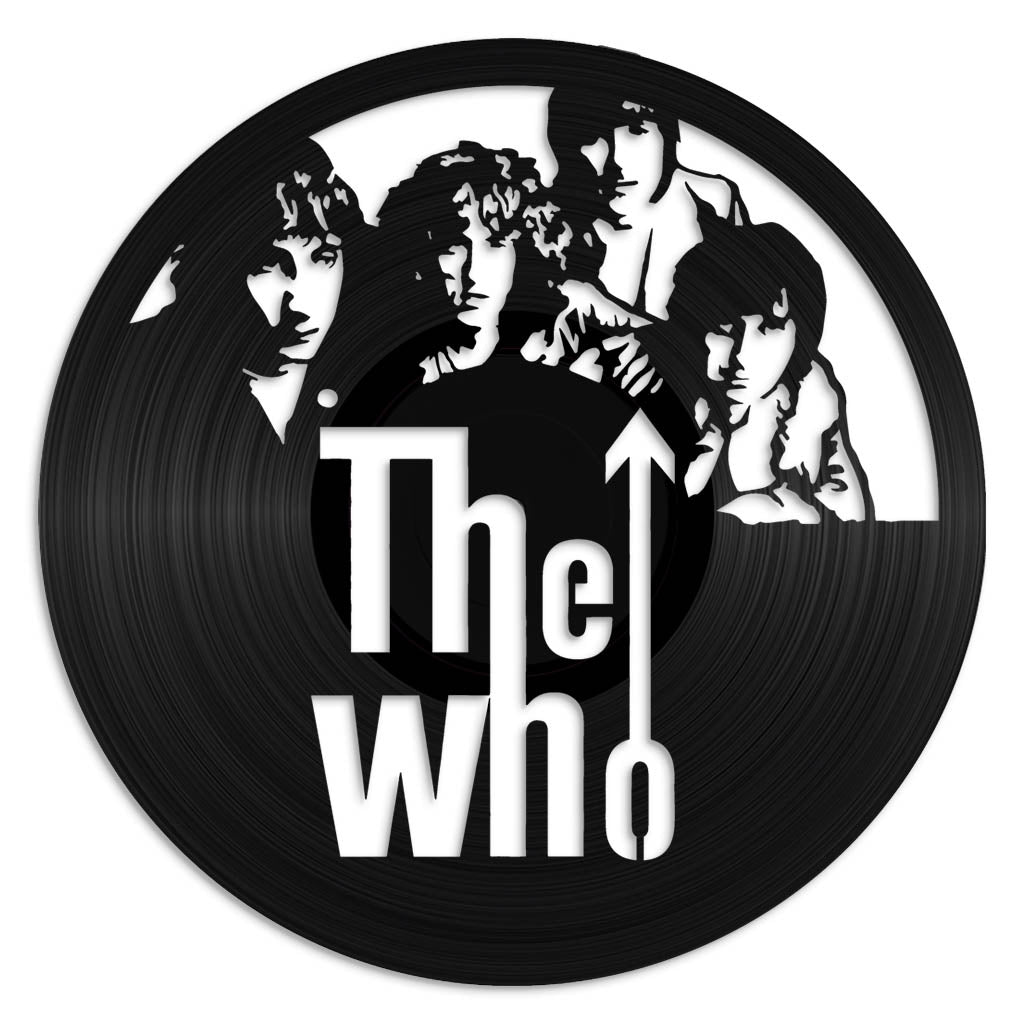 The Who music wall art vinyl record design