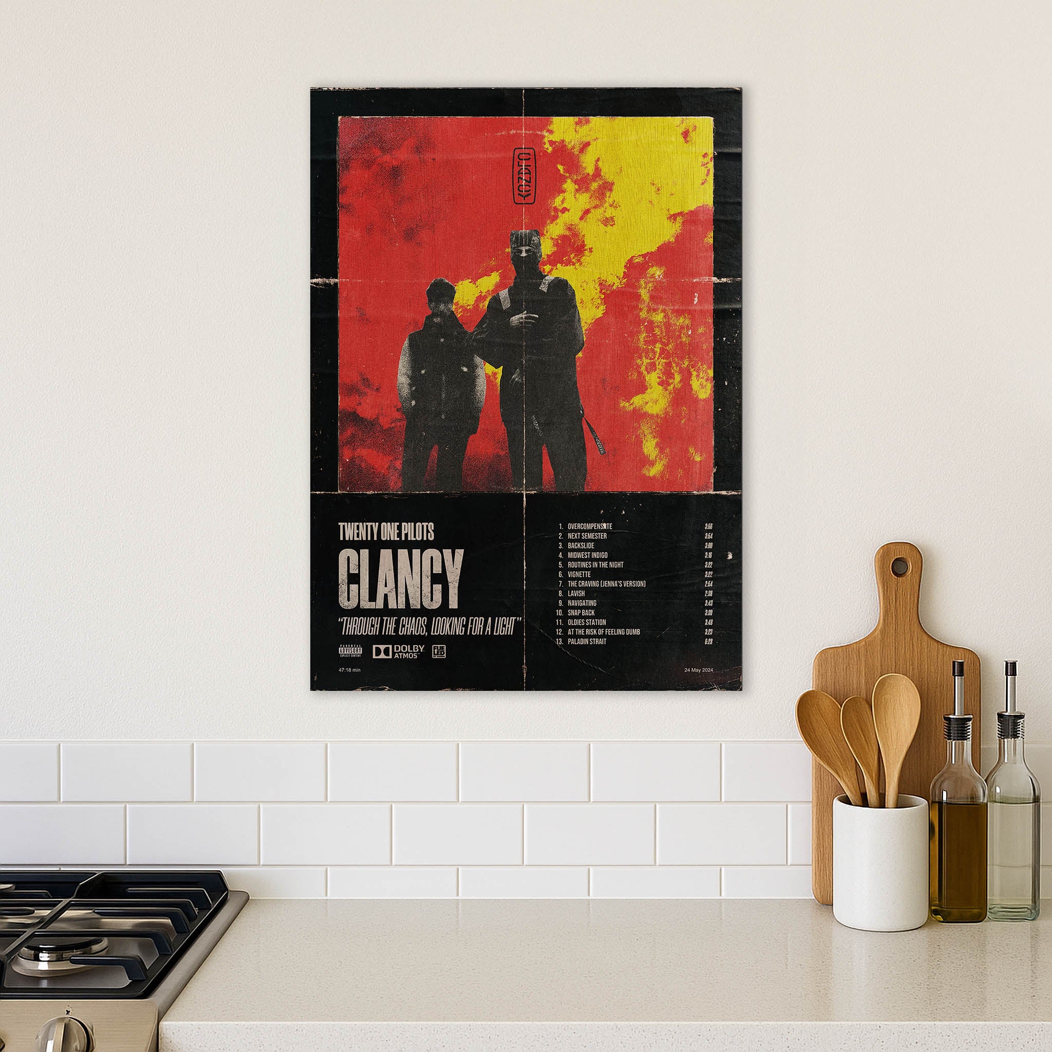 Twenty One Pilots Clancy · Wood Print