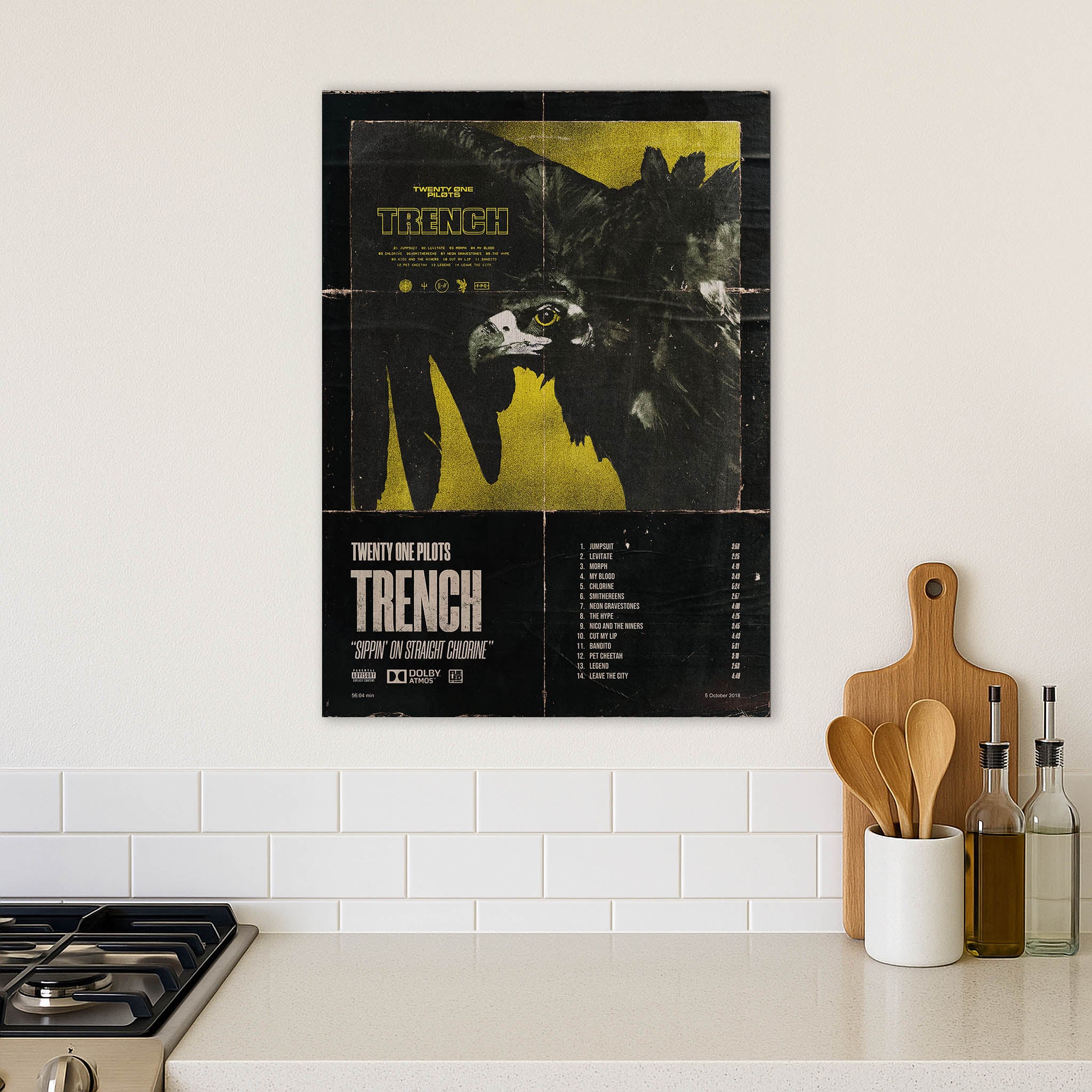 Twenty One Pilots Trench · Wood Print