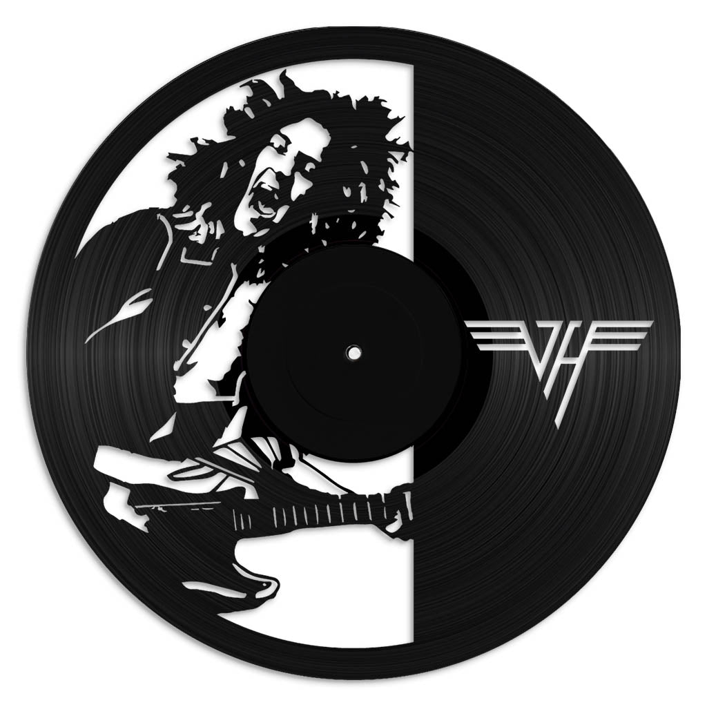 Van Halen music wall art vinyl record design