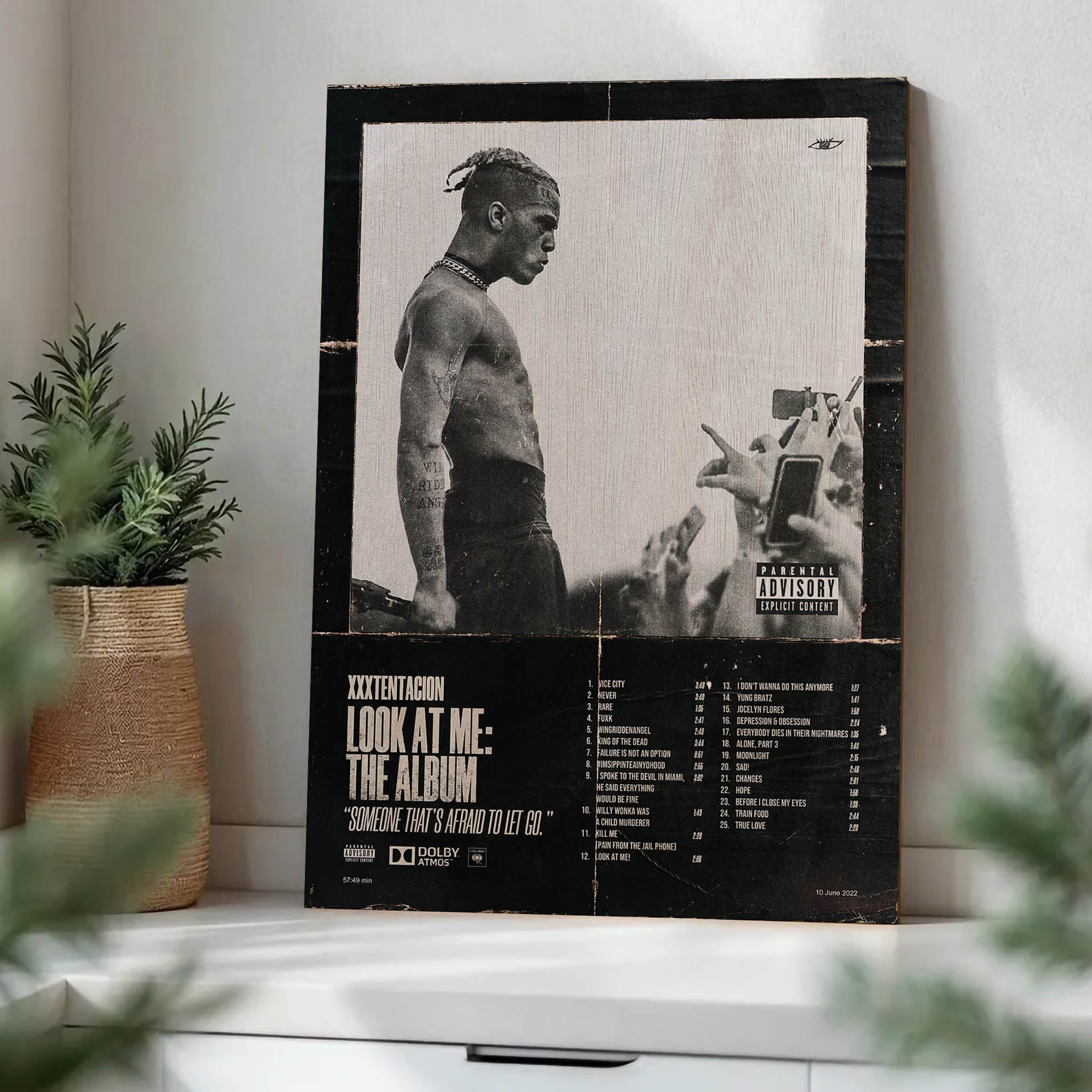 XXXTentacion · Wood Print