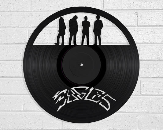 Eagles - revamped-records - vinyl-record-art - nz-made