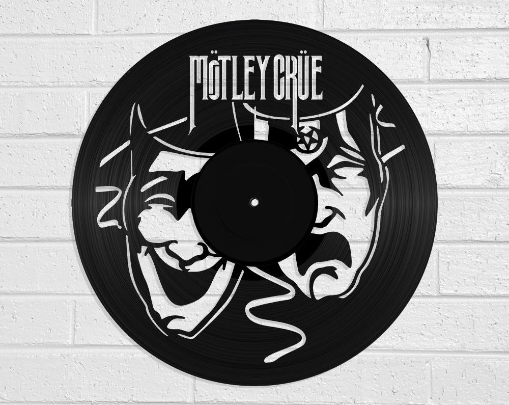 Motley Crue - revamped-records - vinyl-record-art - nz-made